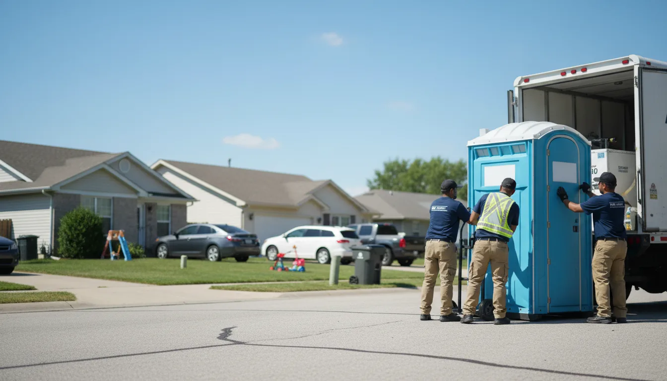 Standard Porta Potty Rentals in Evansville, WY near me